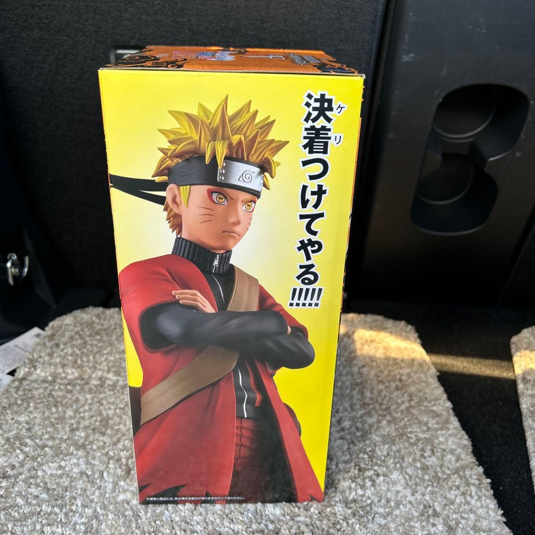 一番くじ　NARUTO A賞　うずまきナルト（仙人モード）フィギュア　ラバー