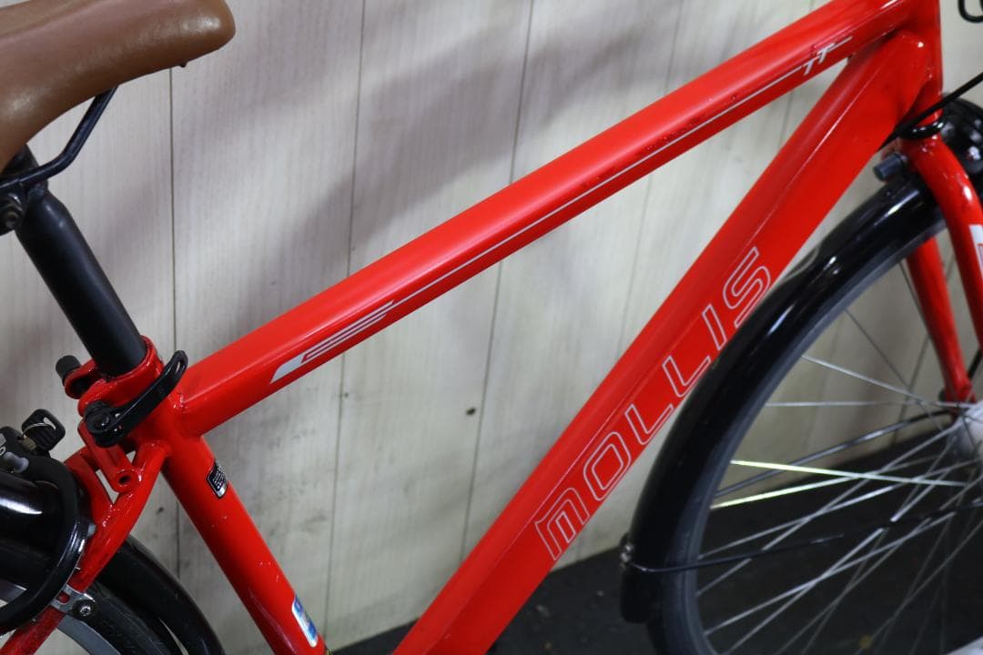 モーリス 27型 シマノ6速 430mm AUTO LED仕様 通勤クロス