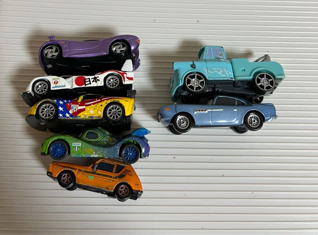 カーズ、ミニカー（マテル）グレム、カルラ、メーター