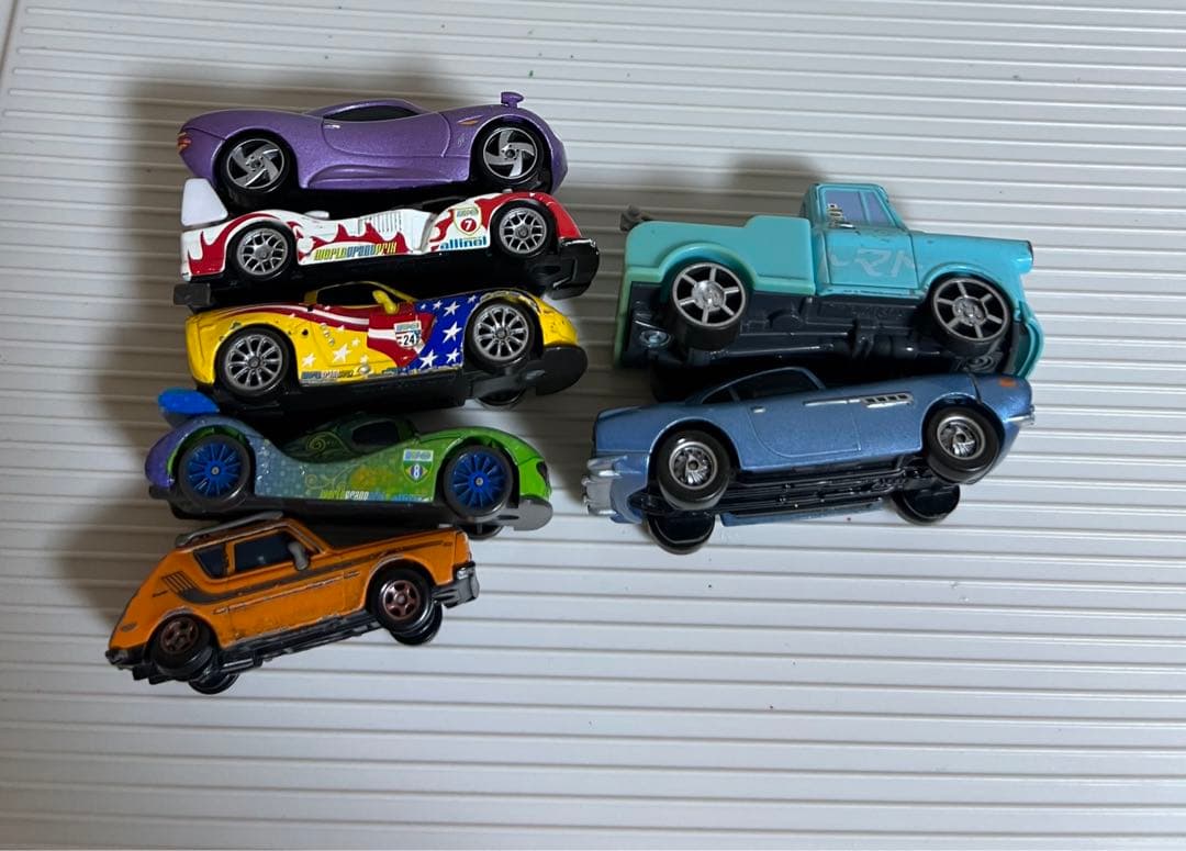 カーズ、ミニカー（マテル）グレム、カルラ、メーター