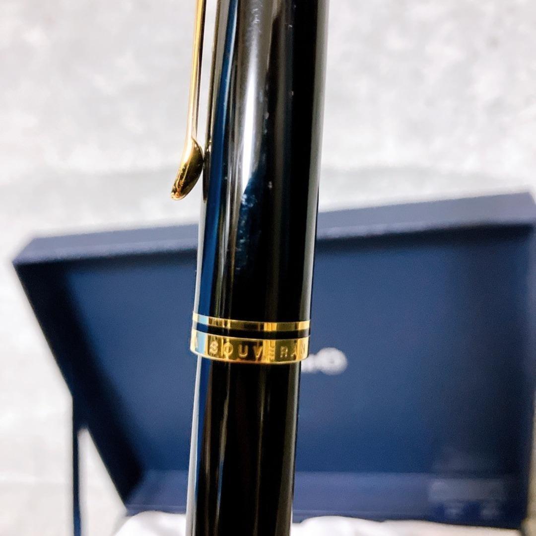 Pelikan スーべレーン M600 14K EF 万年筆 ブラック インク付