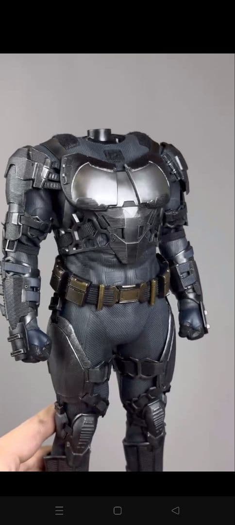 希少！　カスタム品　ホットトイズ　 『ザ・フラッシュ』バットマン＆バットサイクル