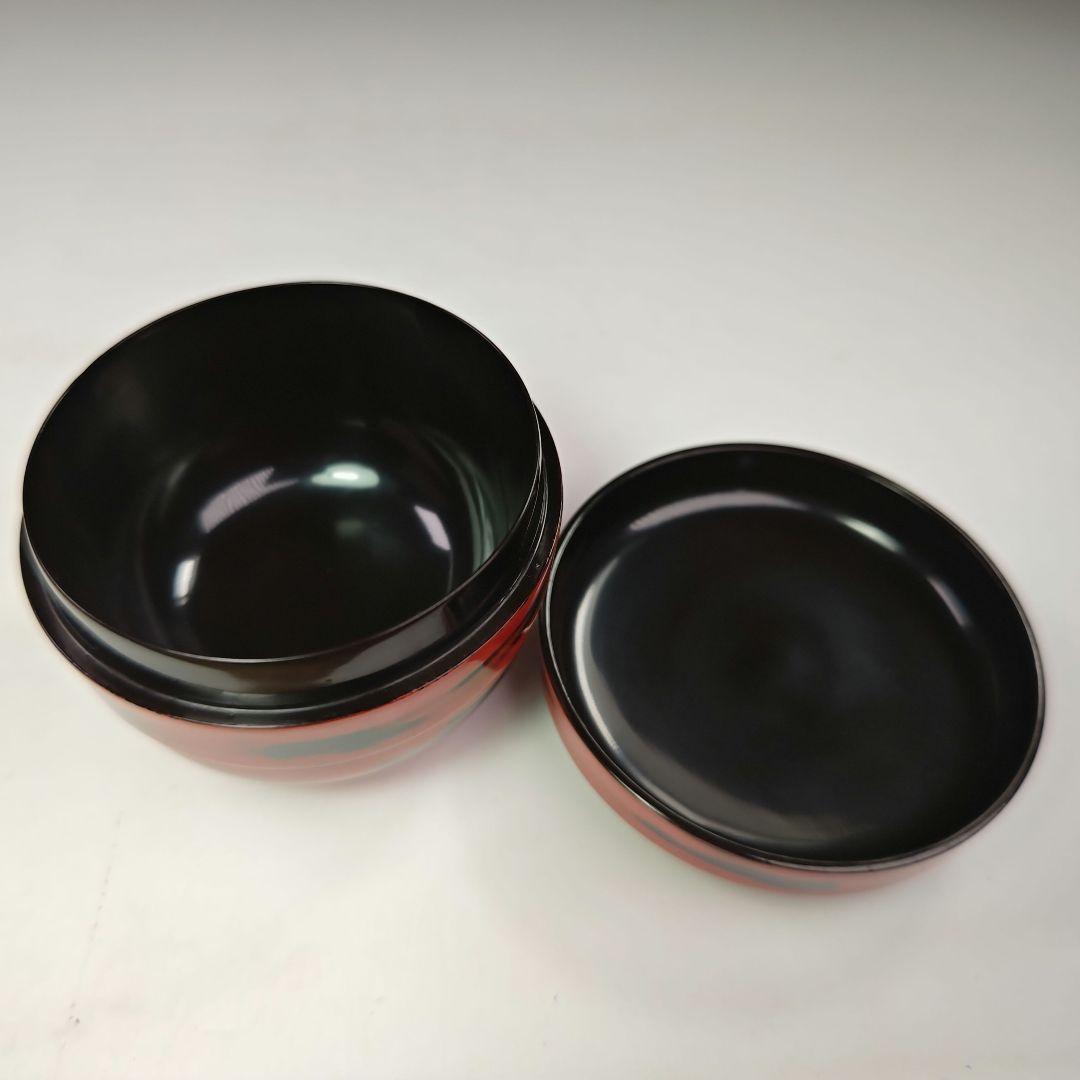 イ614 棗『根来茶器　棗　木箱』茶入　茶道具