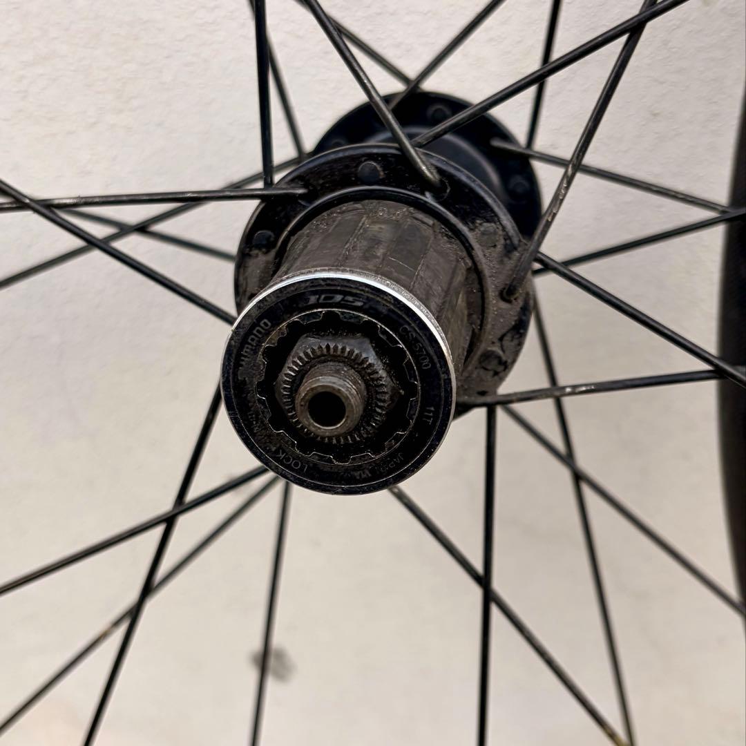 SHIMANO WH-R501 前後セット【10S対応・ミシュランタイヤ付】