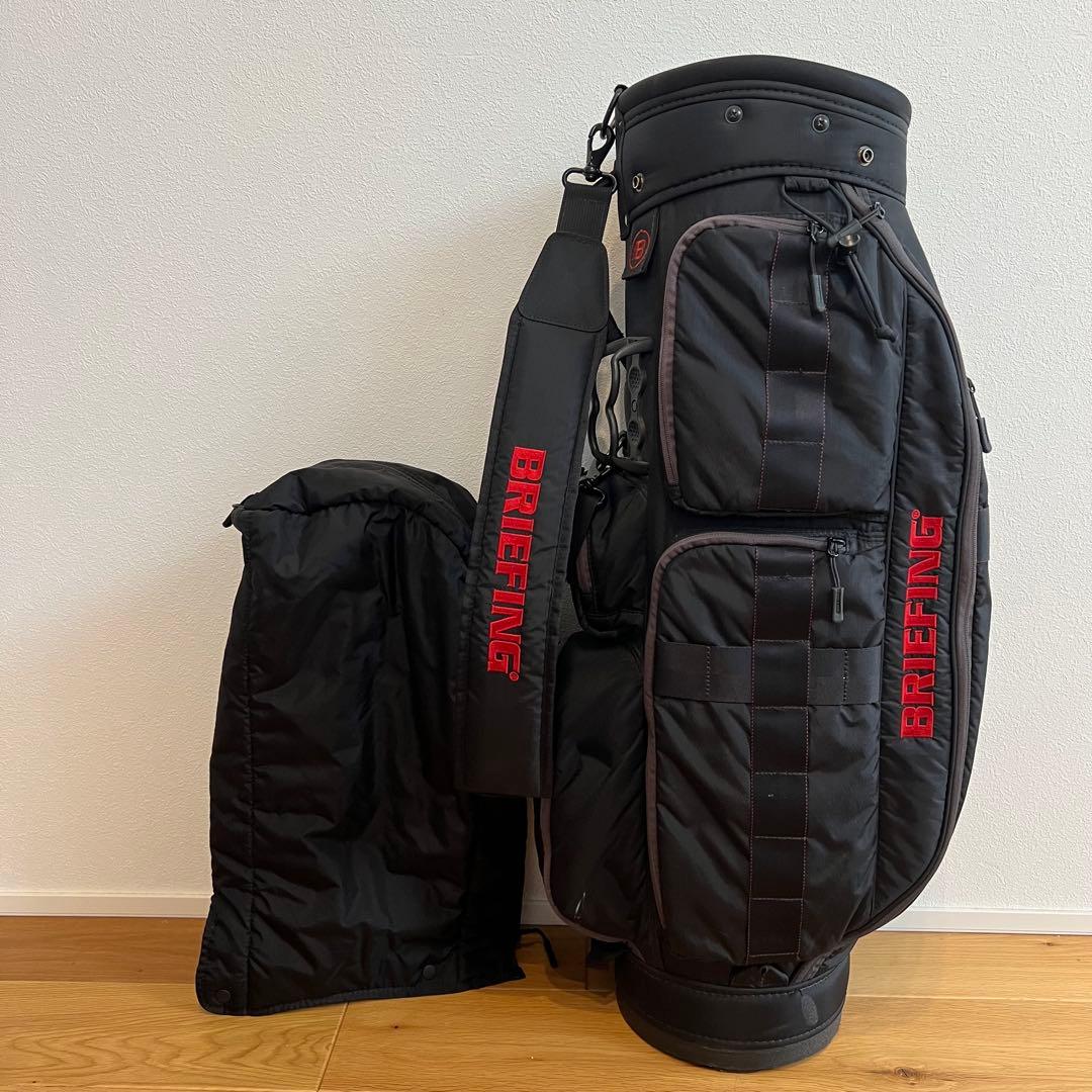 BRIEFING ブリーフィング キャディバッグ CR-6 黒 ブラック
