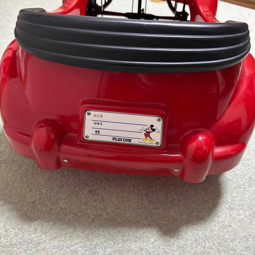 ミッキー　車　希少　レトロ　ヴィンテージ　プラスワン　ペダルカー