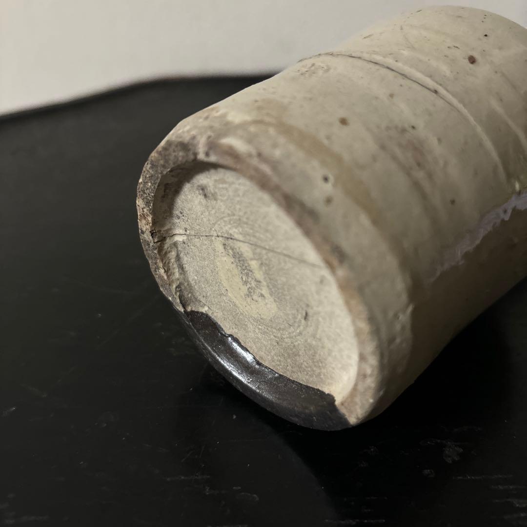 志野織部　徳利　美濃　古瀬戸　桃山　江戸　古美術　酒器　検:李朝　白洲正子