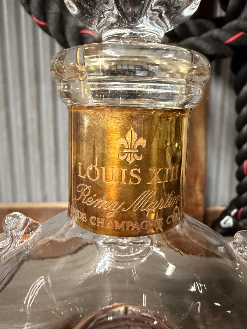 バカラ製クリスタルボトル LOUIS XIII Rémy Martin 空瓶