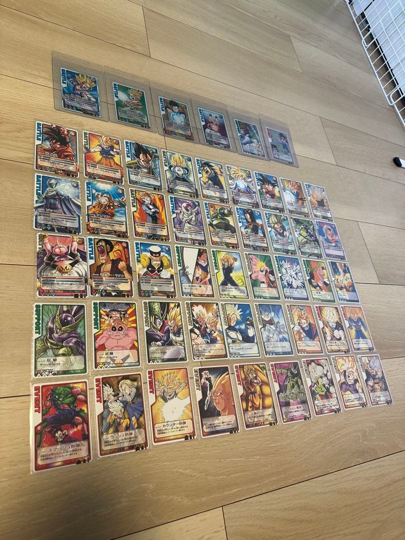 【超美品】ドラゴンボールZ データカードダス ロケテセミコンプ