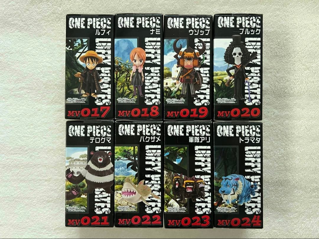 [未開封]ワンピース ワーコレ ストロングワールド ver.3 & 4 全16品