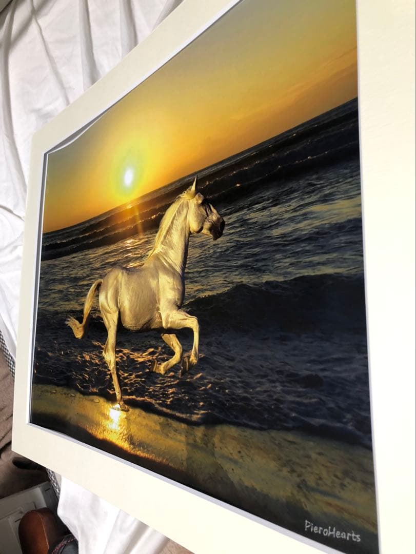 アートフォト「走れメロス」 ピエロハーツ作品　直筆署名