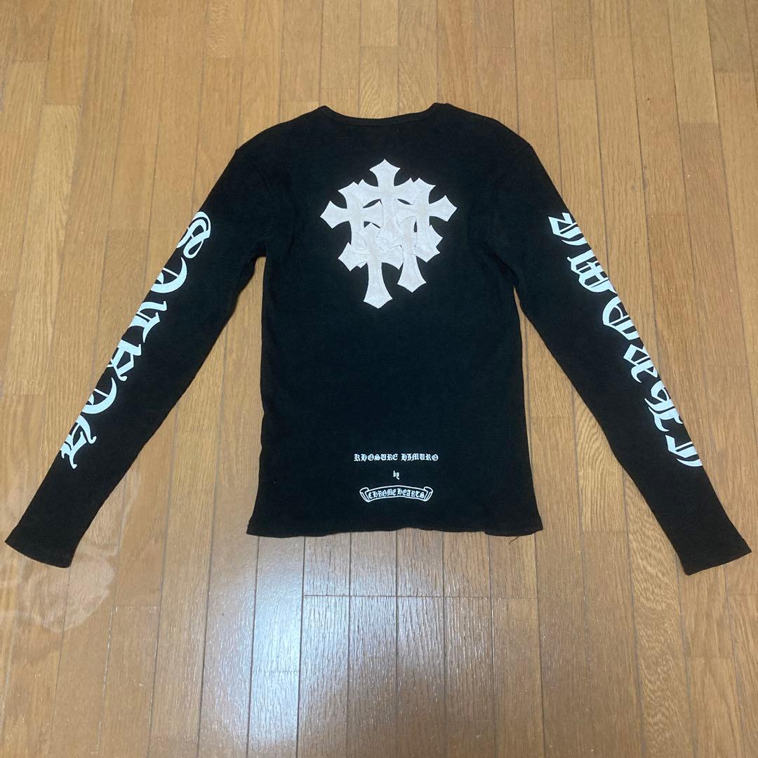 氷室京介　クロムハーツ　コラボ　ロングTシャツ　黒　Lサイズ　貴重
