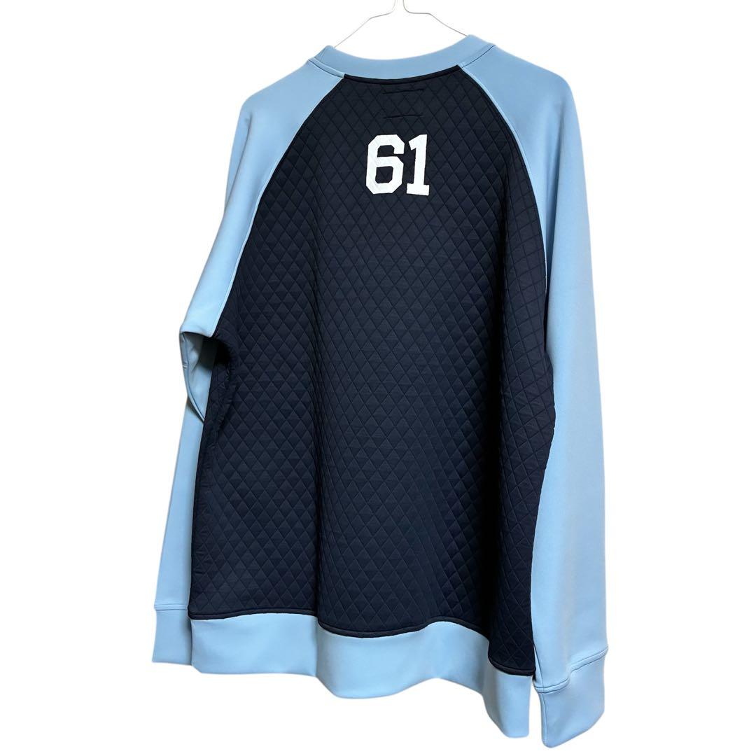 【新品】ラフアンドスウェル バーシティスウェット 裏起毛 ダンボールニット XL