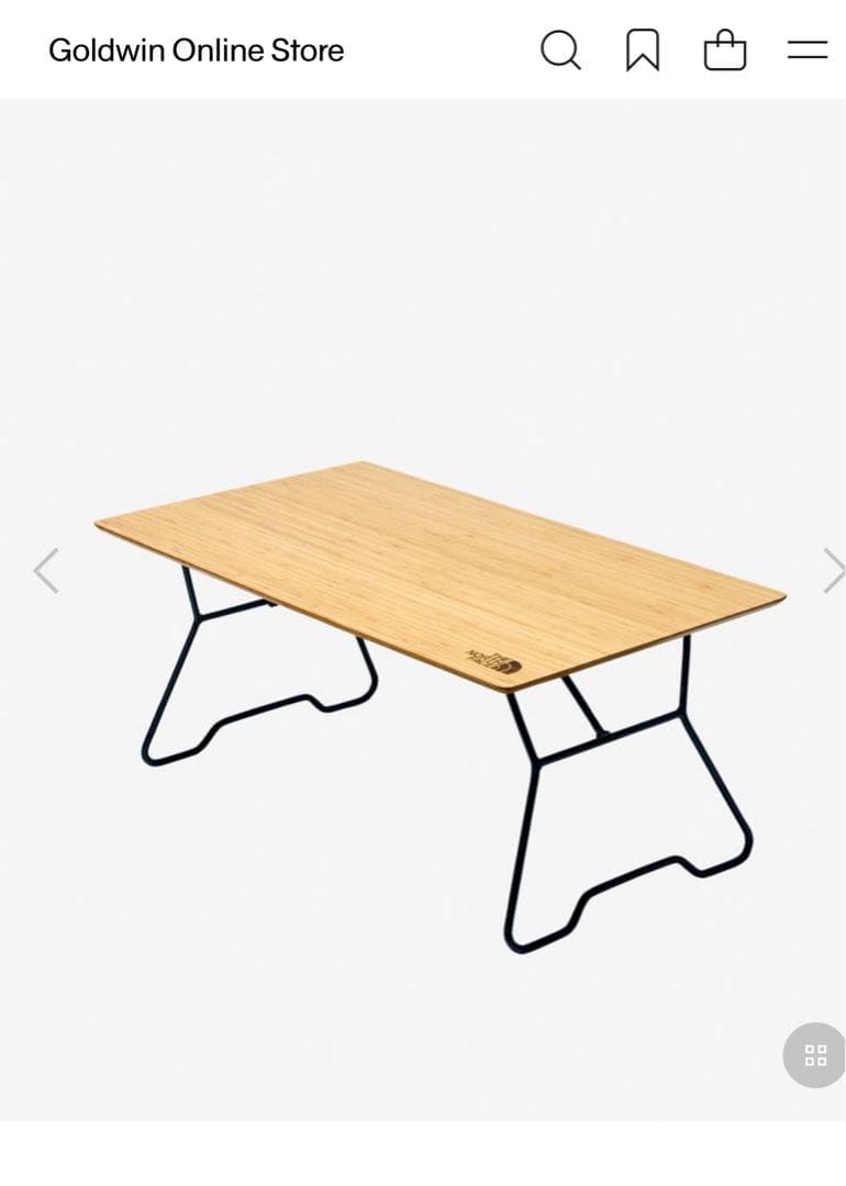 ザノースフェイステーブル TNFキャンプテーブルスリム NN31901 0