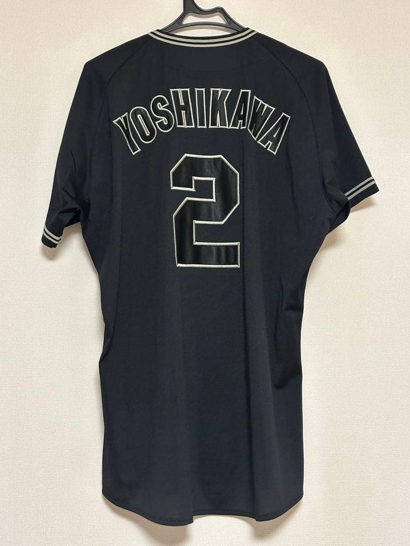 吉川尚輝選手　ヨウジヤマモト×ジャイアンツ　レプリカユニフォーム　XOサイズ
