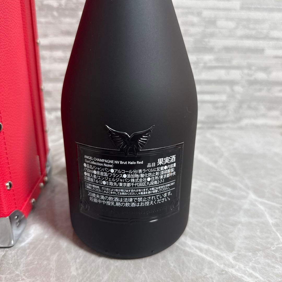 エンジェル シャンパン ヘイロー レッド ケース付き