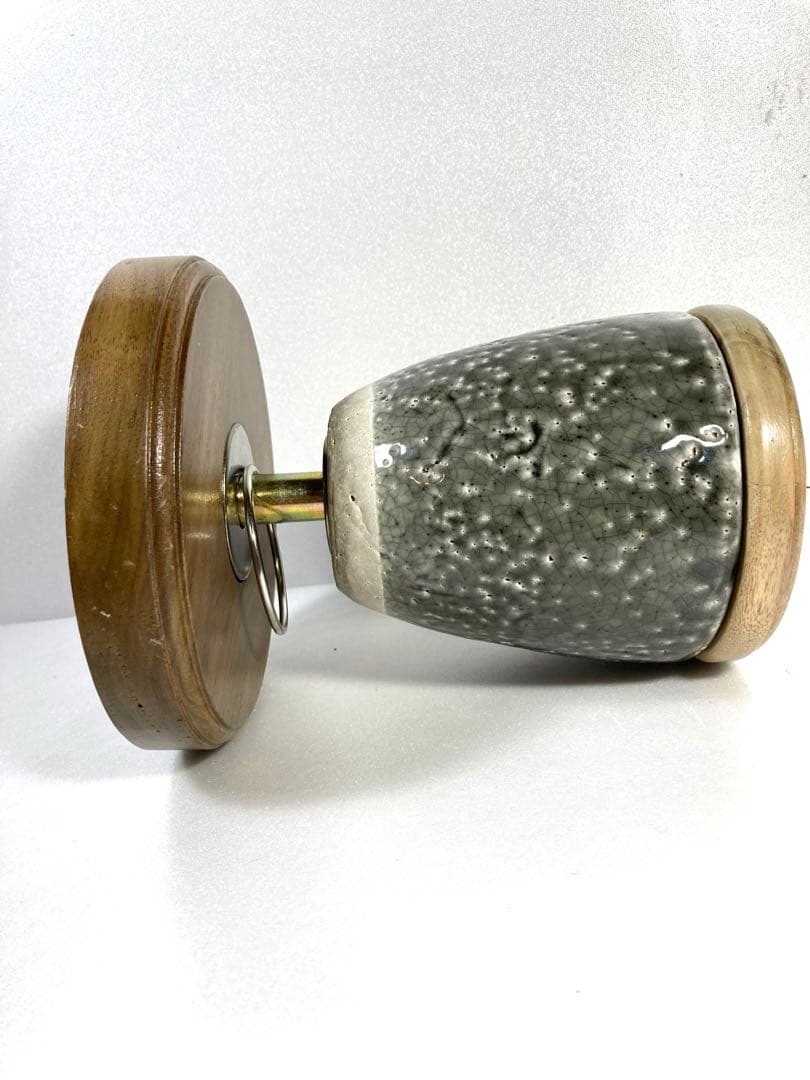 極　小型猛禽（グレー）ブロック、パーチ（卓上用）