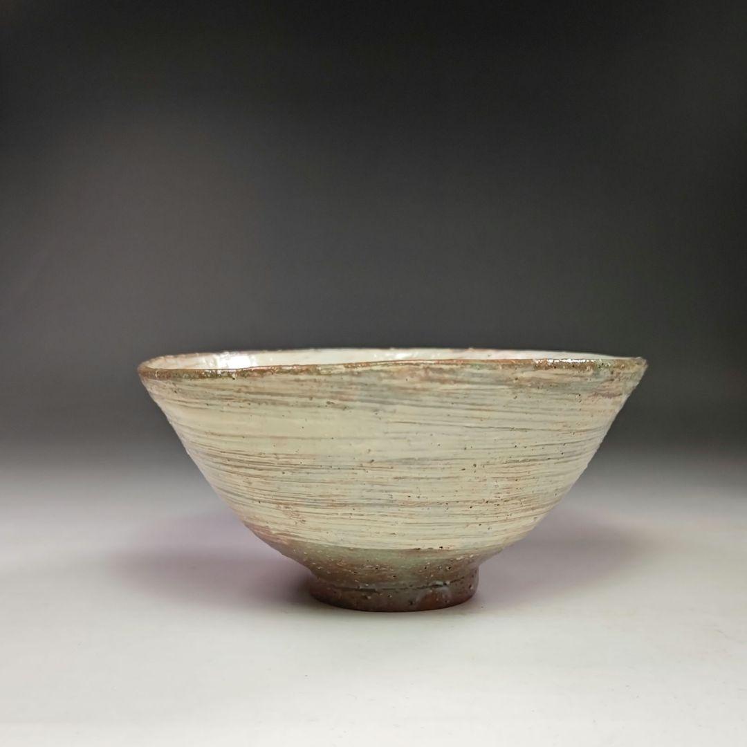 イ558 茶碗『高麗刷毛目茶碗　朴富元作　銘　栄雲』『大徳寺　神波東獄　極箱』