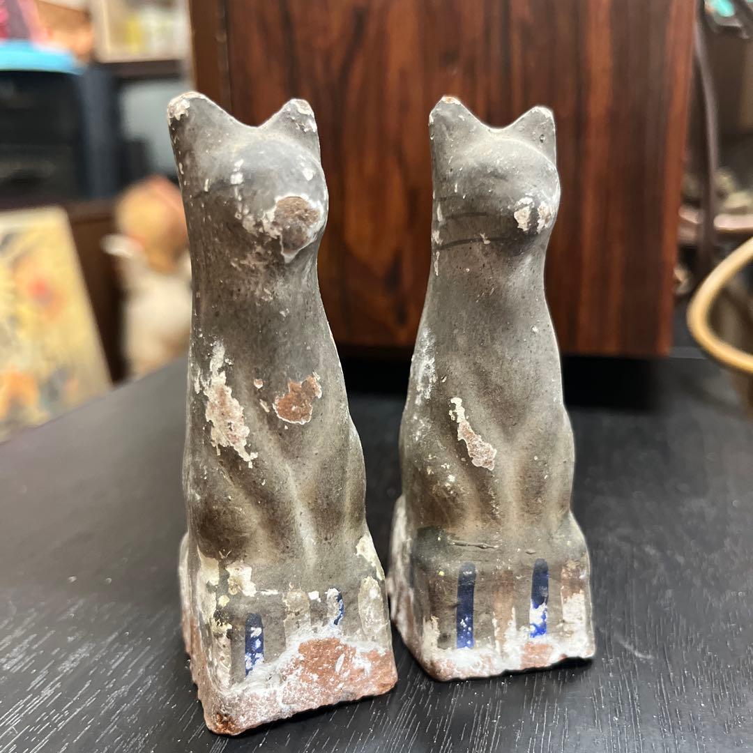 古作 土人形 狐 郷土人形 今戸人形 江戸期　アンティーク