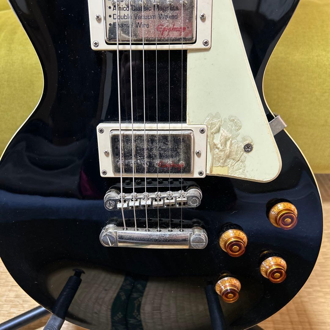 エピフォン レスポール ブラック　アンプ　フルセット