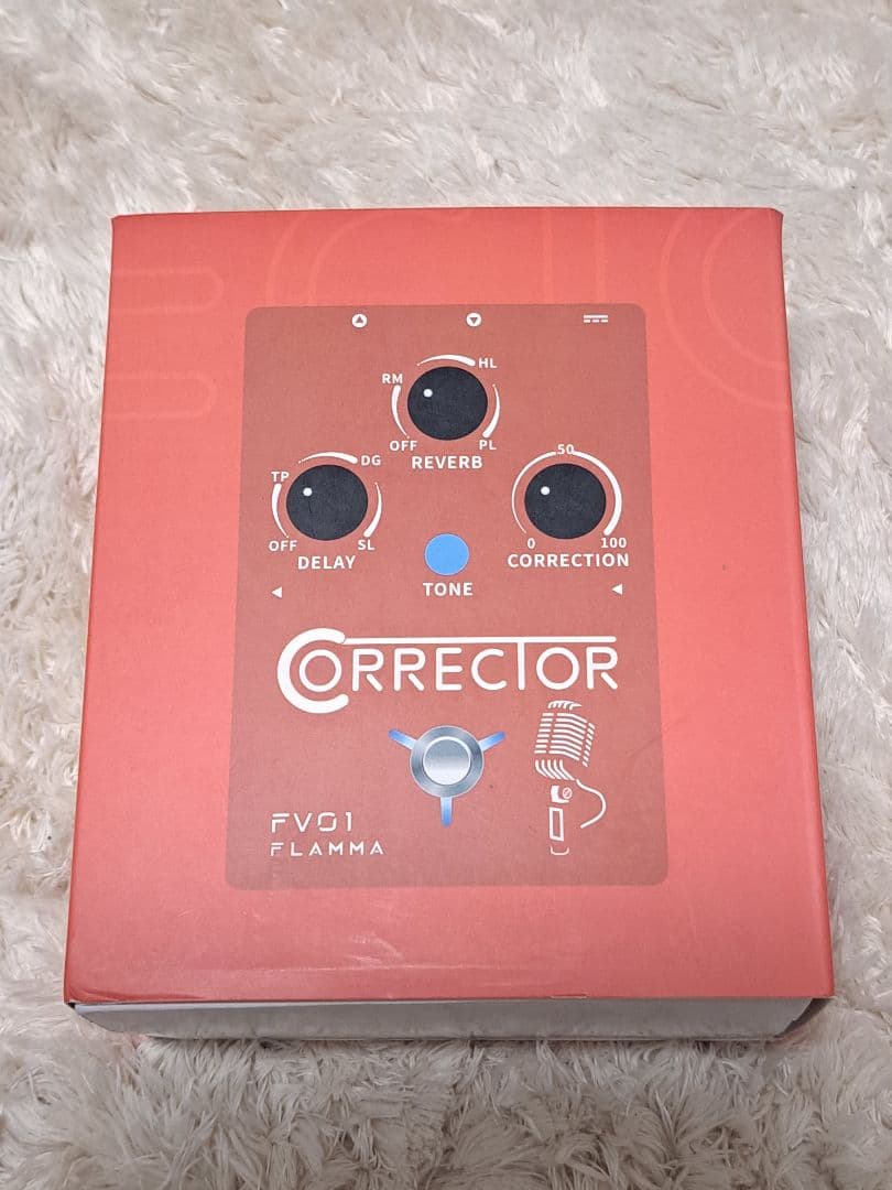 FLAMMA FV01 ボーカル ピッチ 補正 ペダル 遅延 リバーブ付