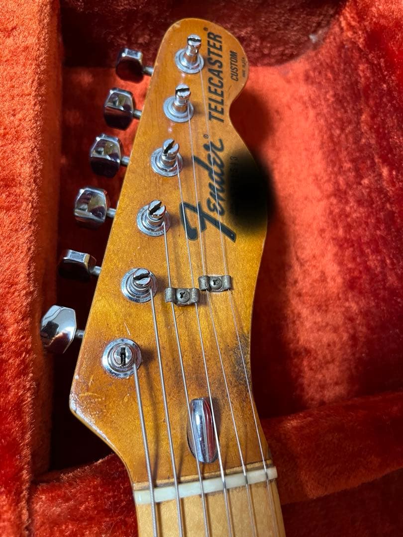 矢沢様1977年製Fender telecaster custom black￼