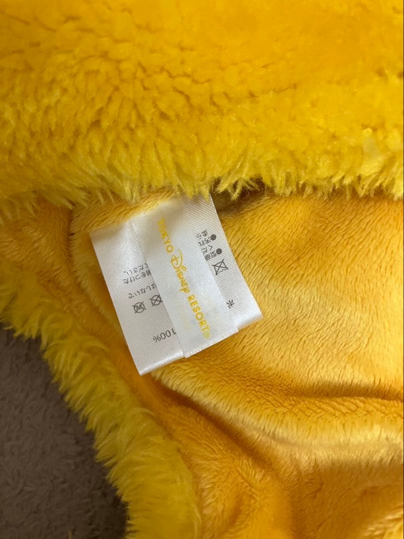 ディズニー　クマのプーさん　マフラーファンキャップ