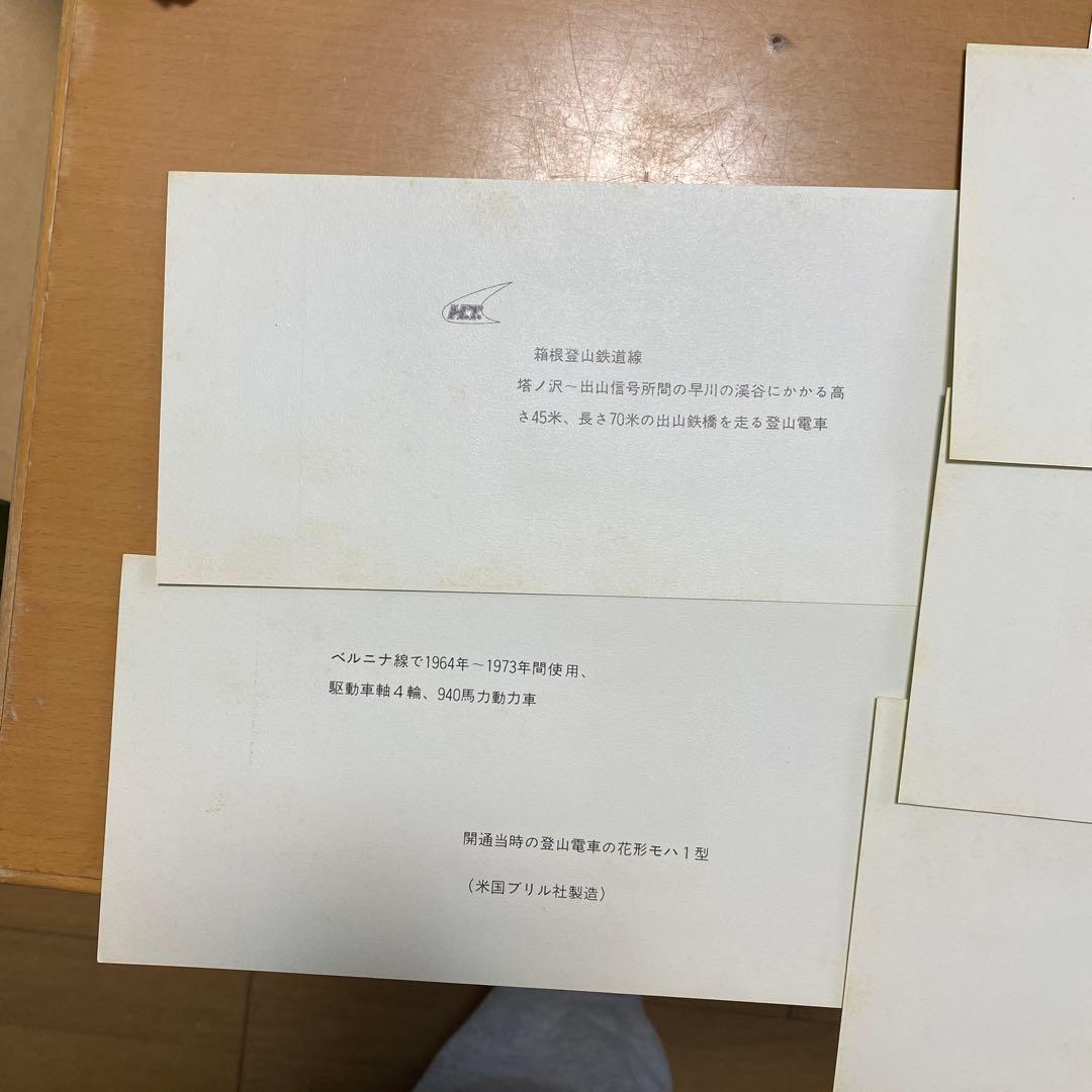 レーティシェ鉄道、箱根登山鉄道姉妹提携60周年記念乗車券