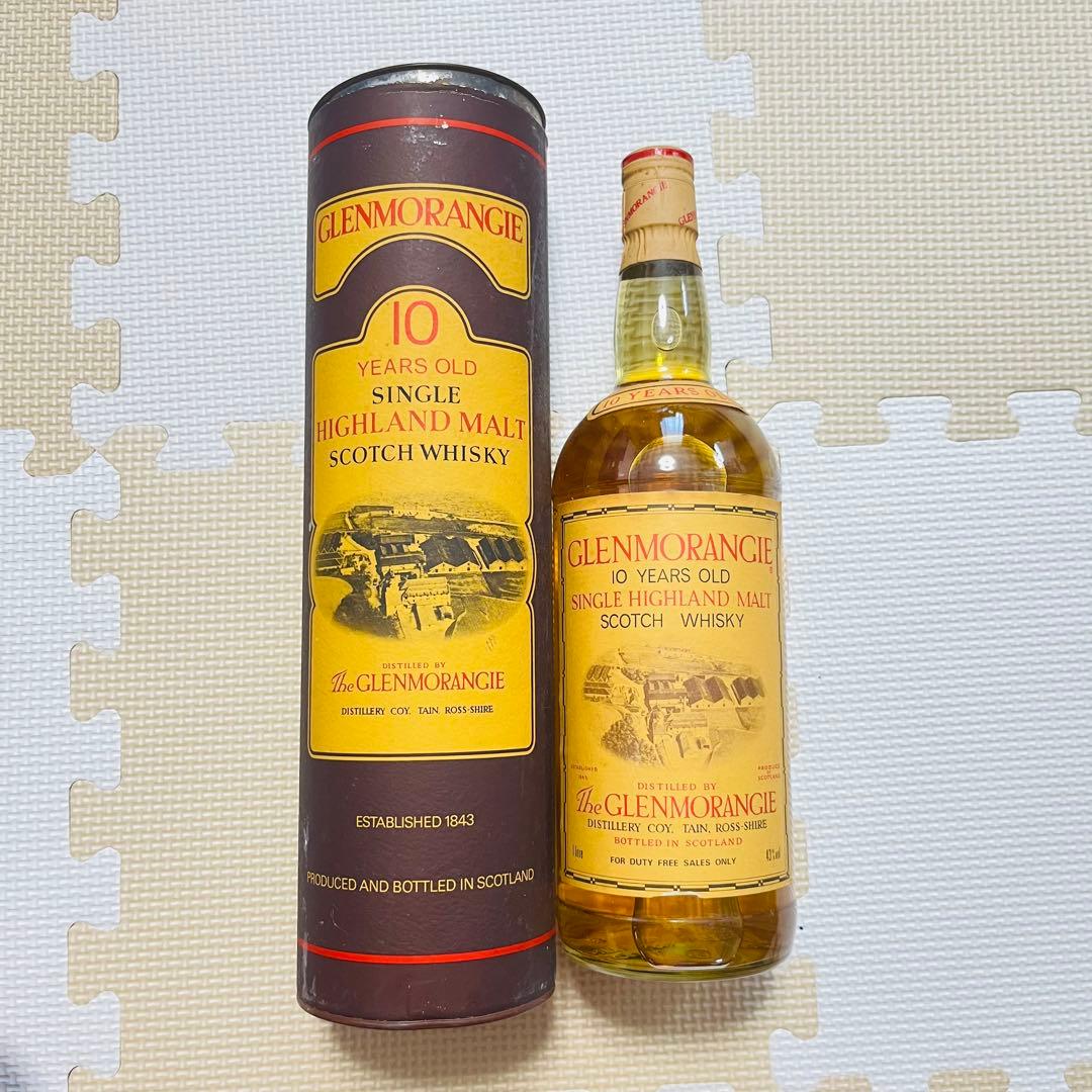【古酒】グレンモーレンジ モルトウイスキー 10年 1000ml