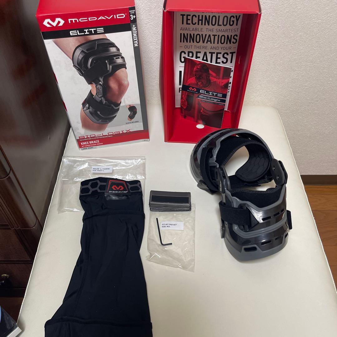 マクダビッド (McDavid) M4200右膝サポーター　Lサイズ 未使用