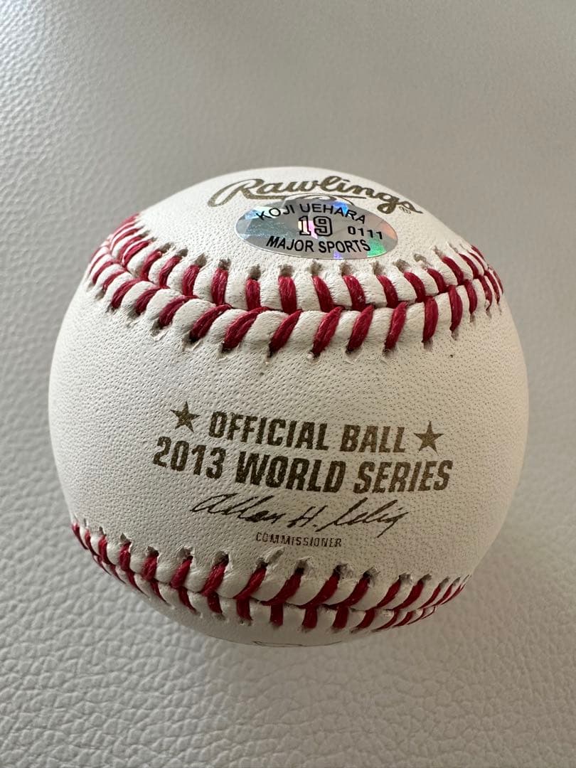 元ボストンレッドソックス上原浩司選手直筆サインボール