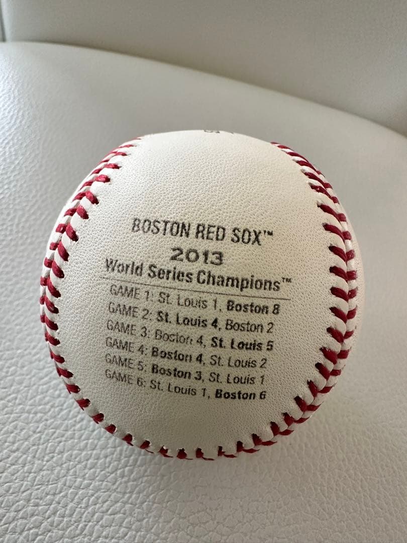 元ボストンレッドソックス上原浩司選手直筆サインボール
