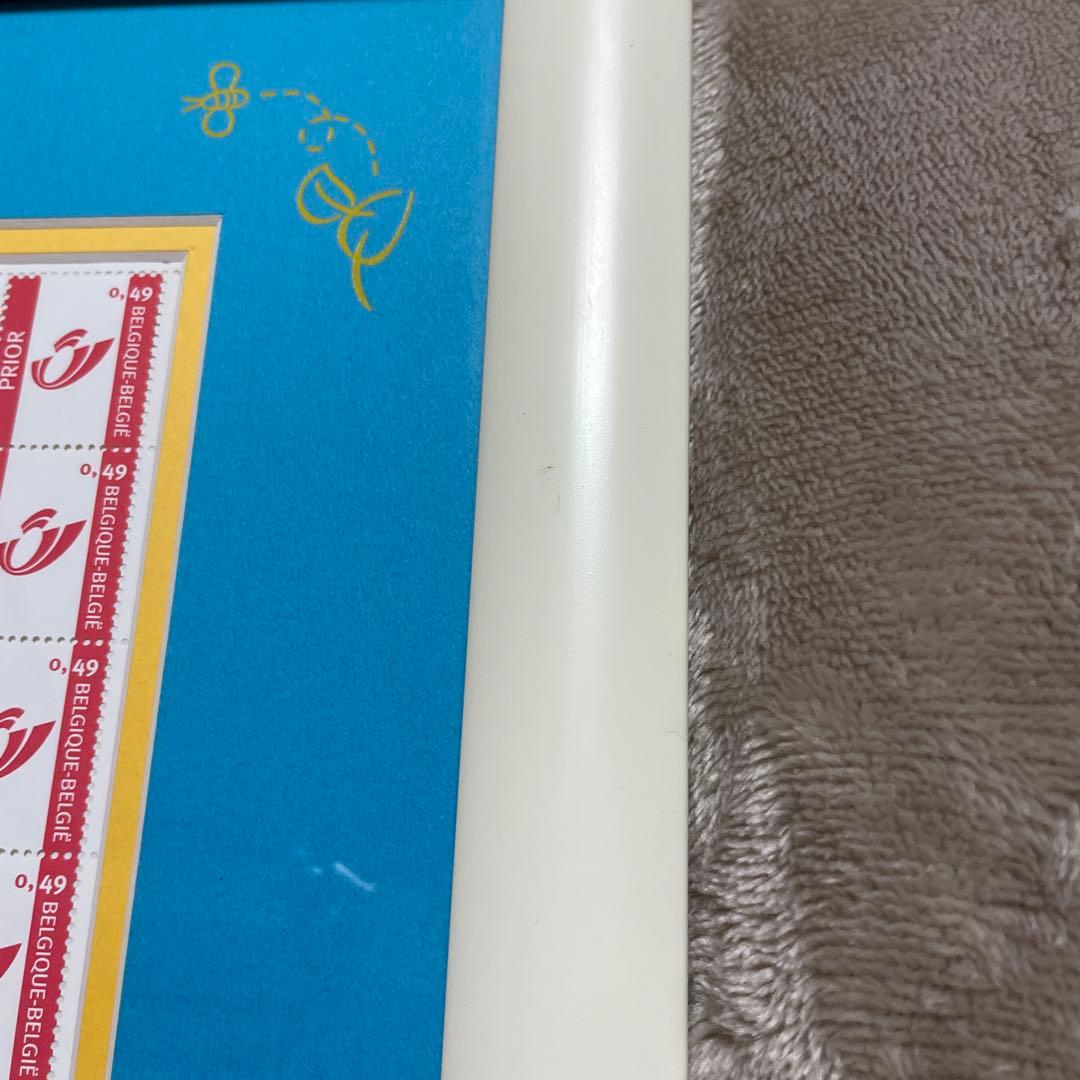 Disneyくまのプーさん　【200枚限定ベルギー切手フレーム】