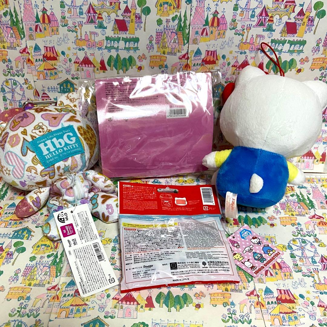 サンリオ ハローキティ まとめ売り スクールバッグ マスコット 文房具他