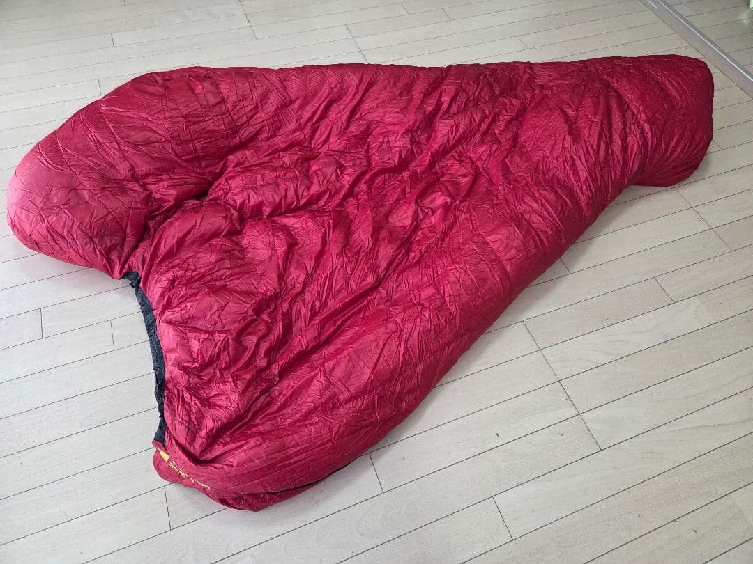 【美品】 イスカ Air 810 EX short ダウンシュラフ