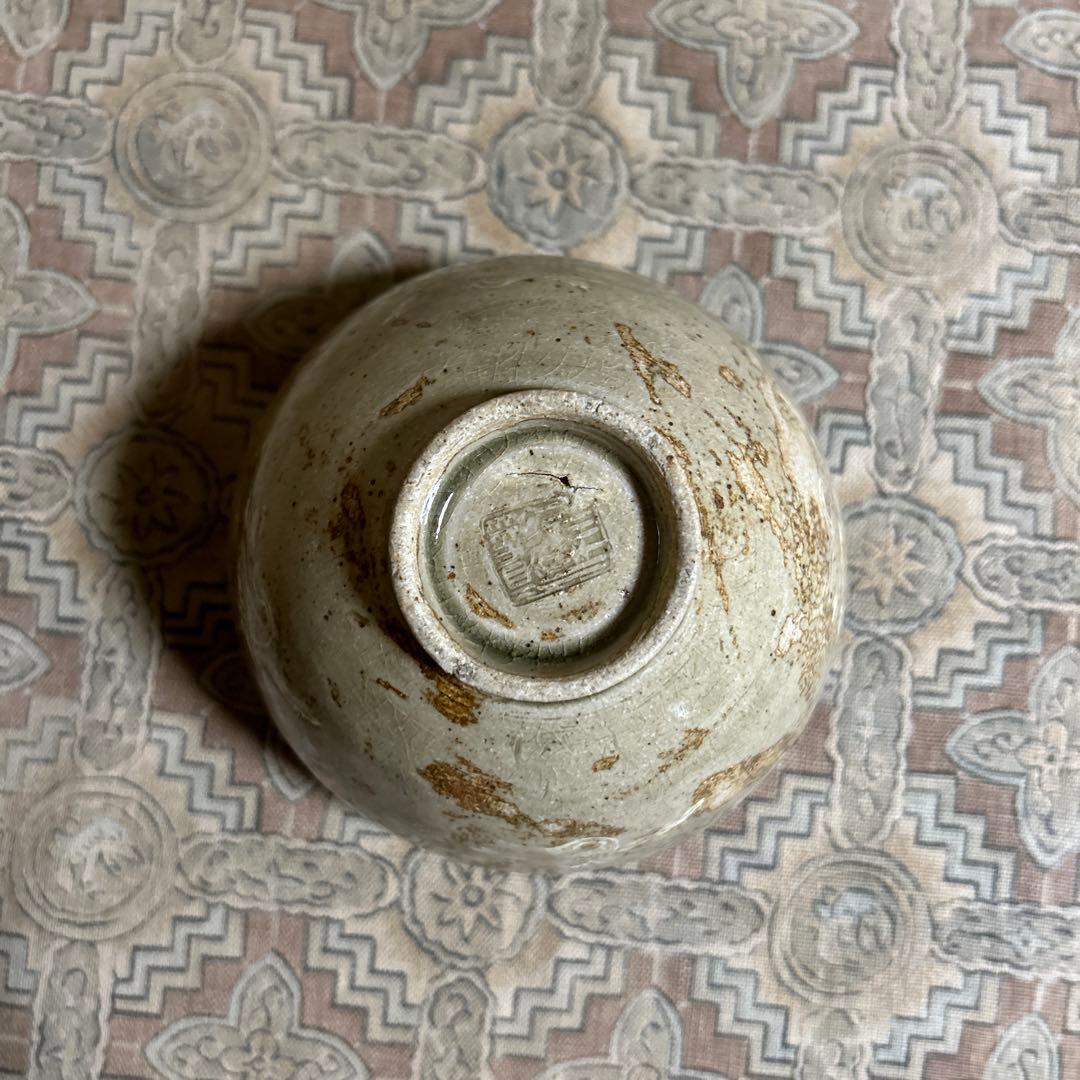 抹茶碗　雲鶴　骨董　茶道具　茶道　アンティーク