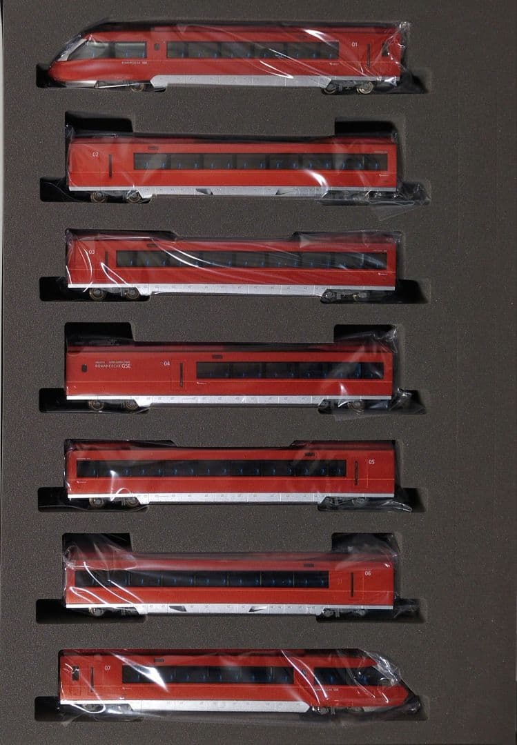 鉄道模型 小田急70000形 GSE 第2編成 7両セット