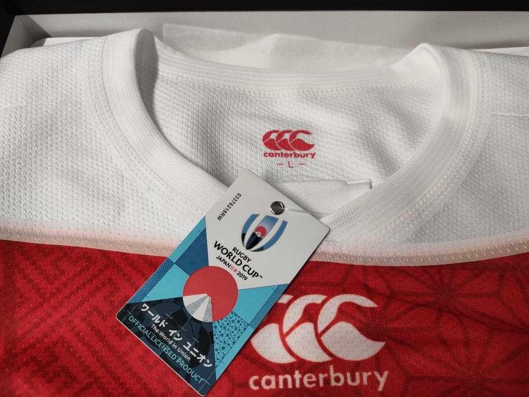 新品未使用 タグ付き ラグビー 2019 日本代表 オーセンティック ジャージ