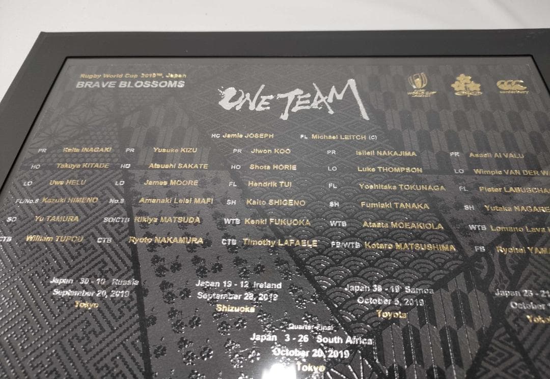 新品未使用 タグ付き ラグビー 2019 日本代表 オーセンティック ジャージ