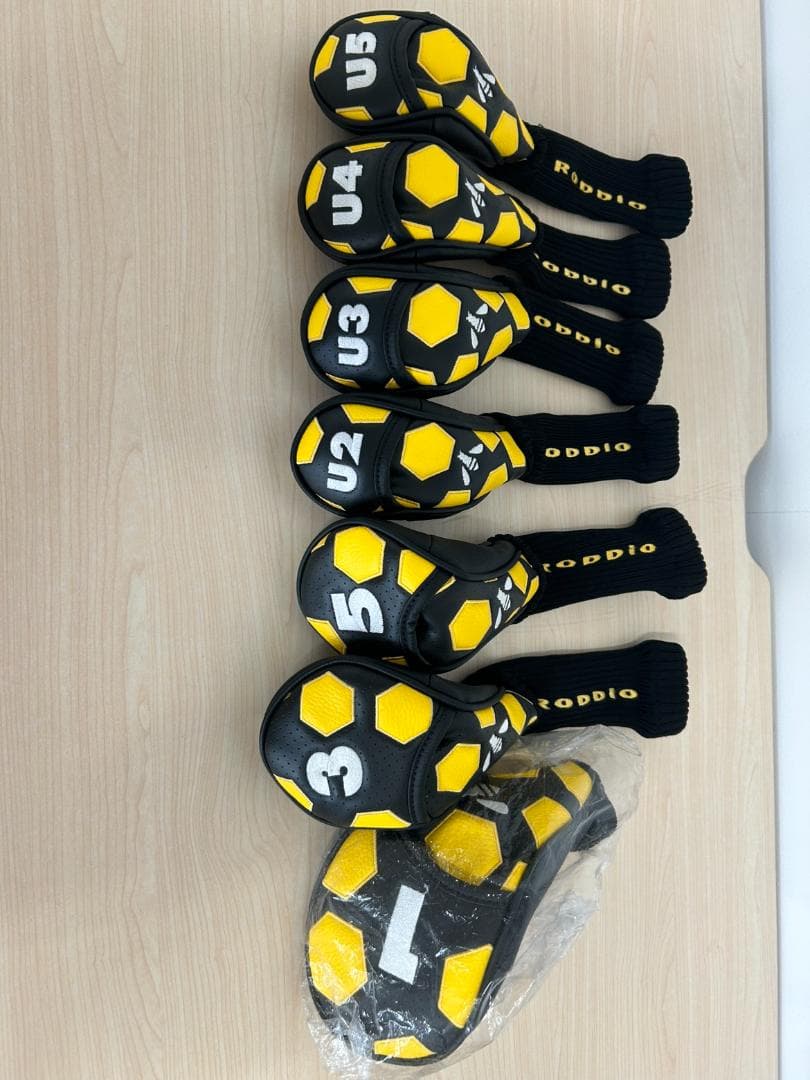 RODDIO ゴルフバッグ ハニカム　ブラック×イエロー　019