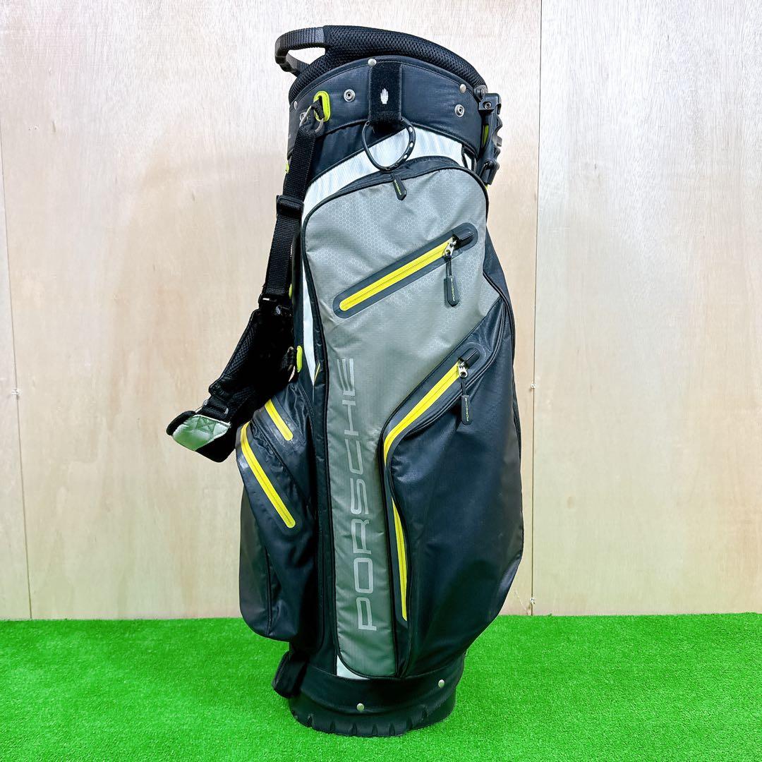 【希少】 PORSCHE ポルシェ 純正 キャディバッグ スタンド式 防水