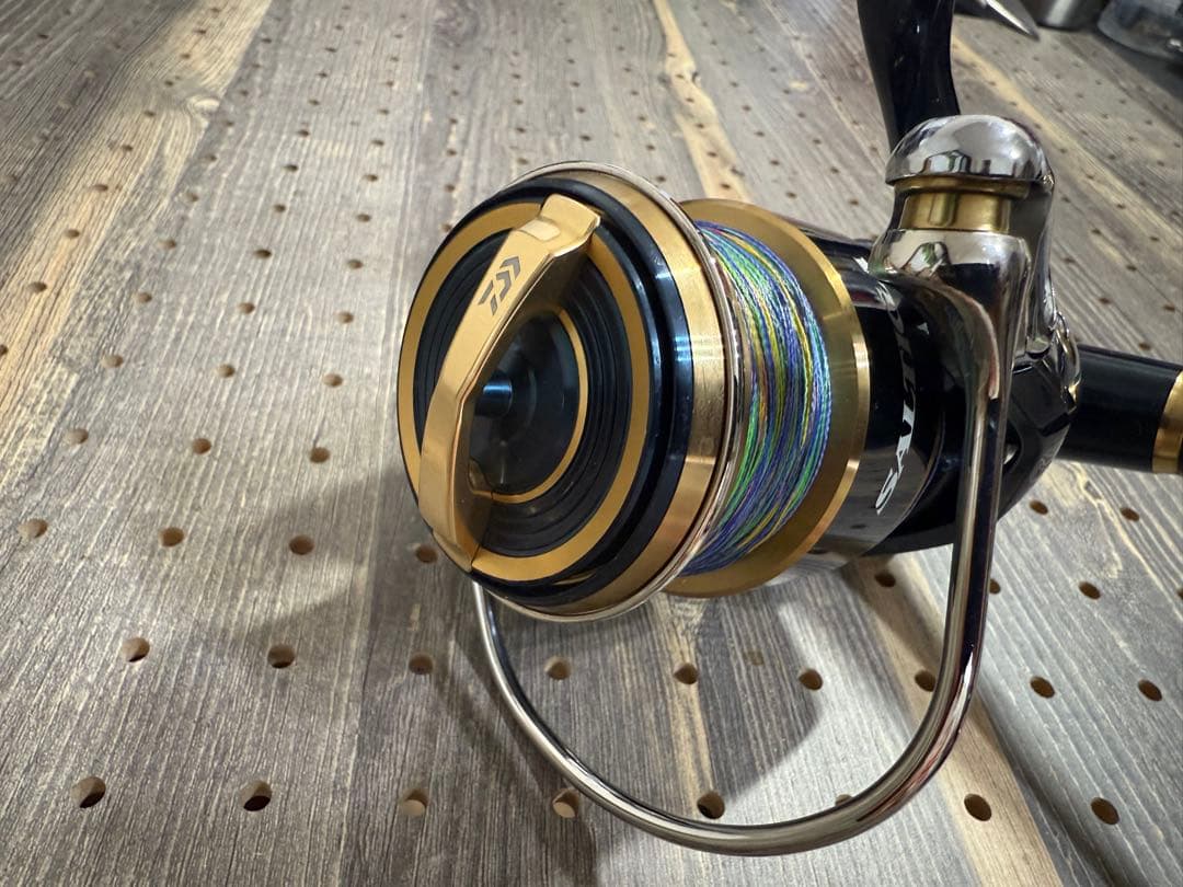 20ソルティガ　8000H SLPロングハンドル　SLP10000番替スプール有