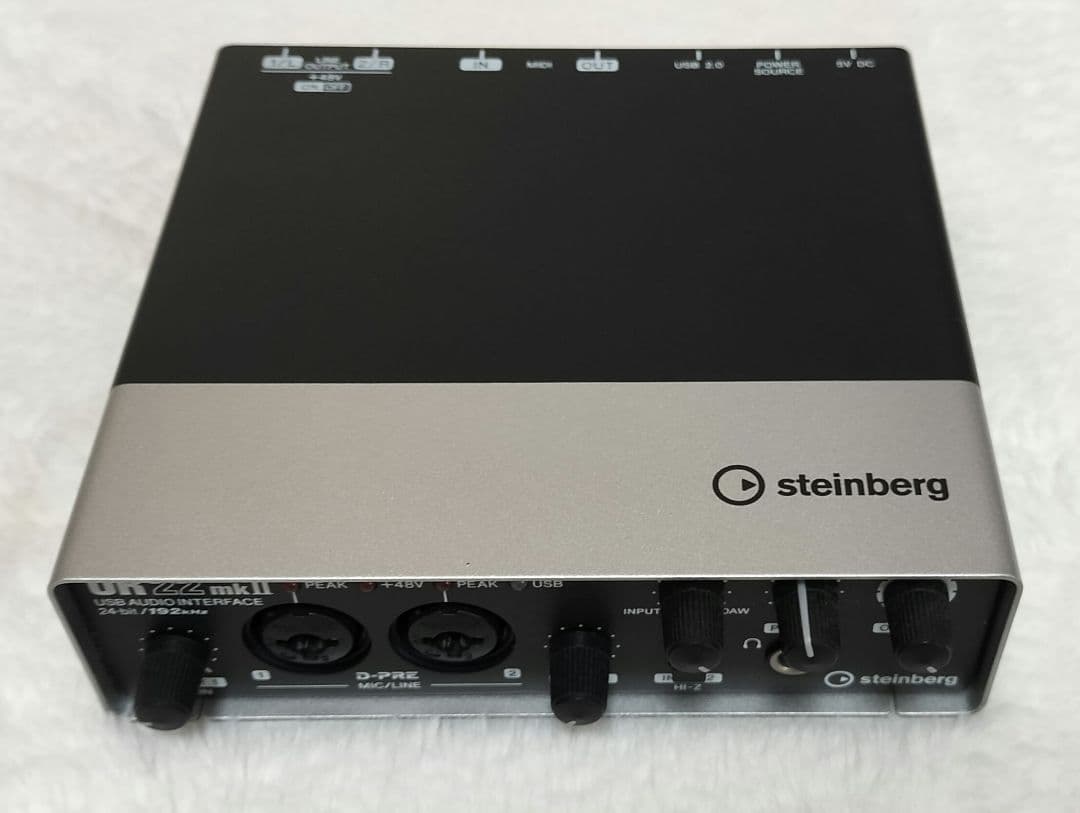 Steinberg UR22mkII オーディオインターフェース