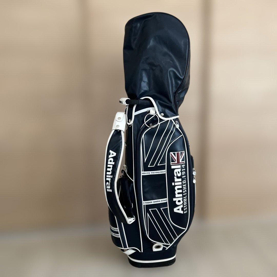 Admiral ネイビー ゴルフバッグ