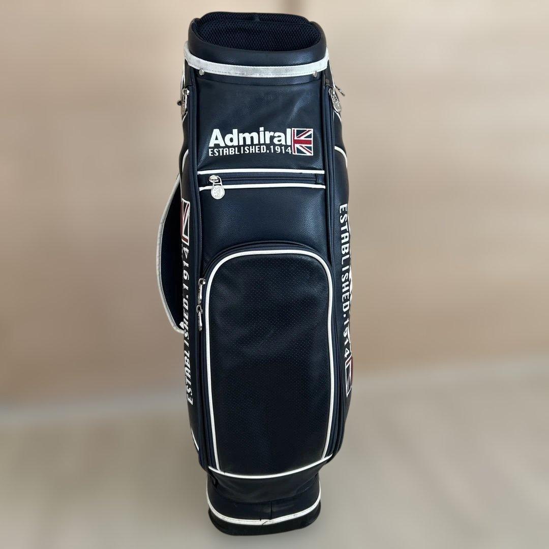 Admiral ネイビー ゴルフバッグ
