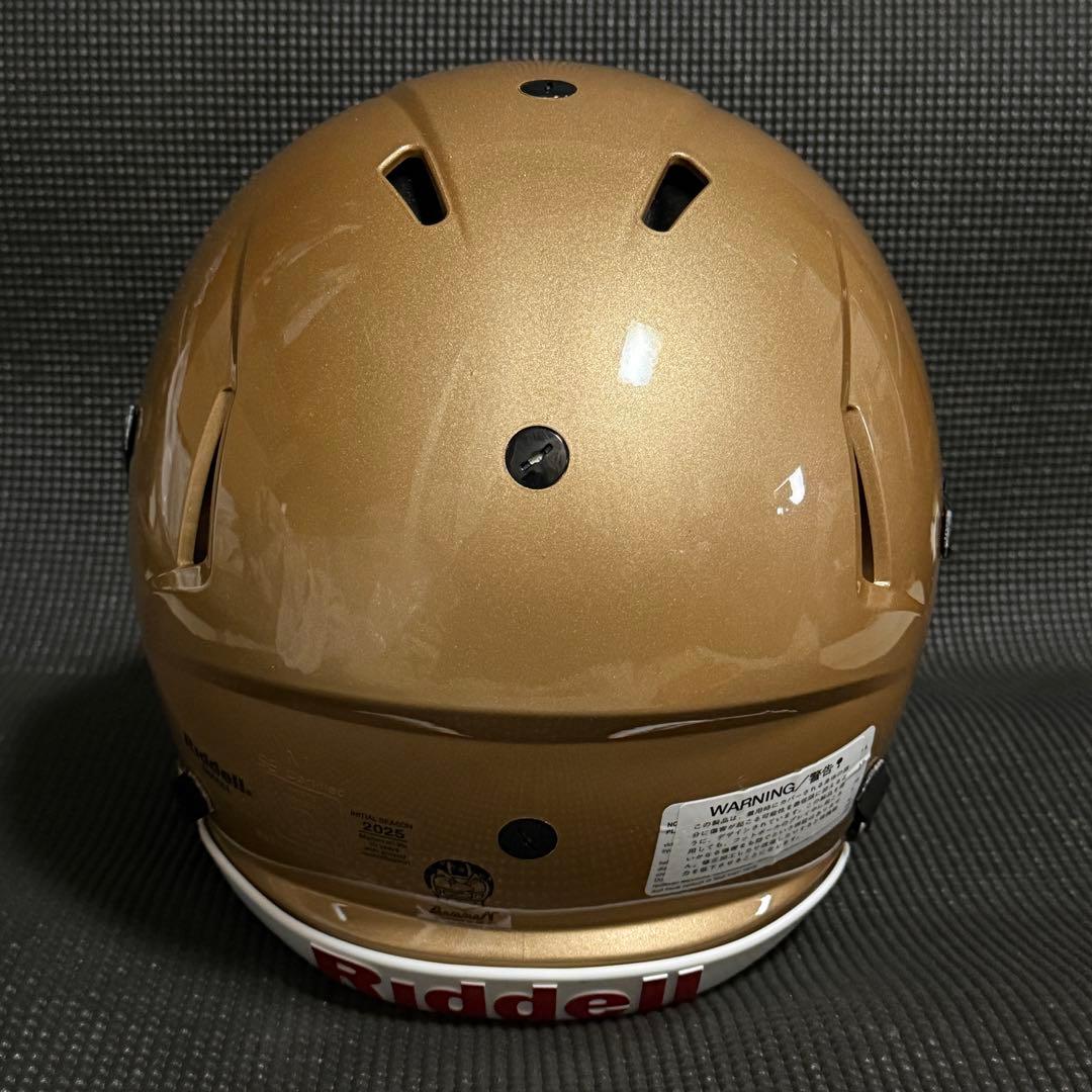 【新品】 アメフト ヘルメット ゴールド Sサイズ 【定価約11万円】