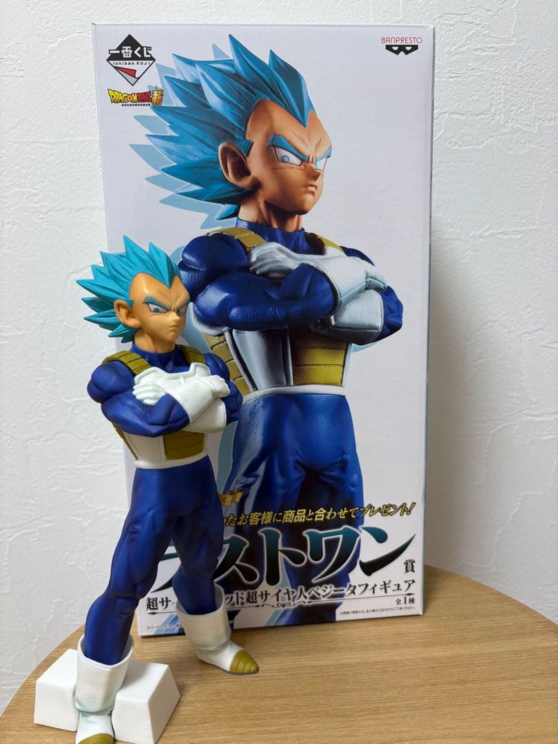 ドラゴンボールメモリーズ1番くじラストワン賞ベジータ A賞超サイヤ人孫悟空セット