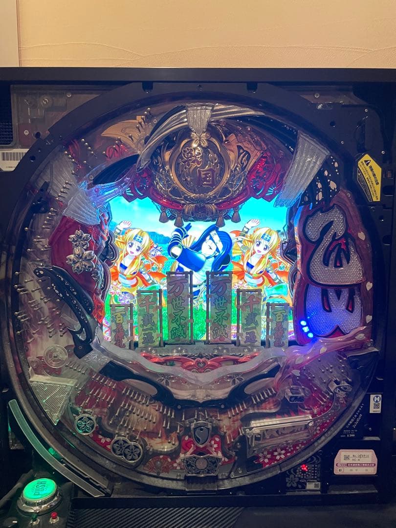 ま*ー様 戦国乙女3 実機　maxタイプ　卓上パチンコ　1/399