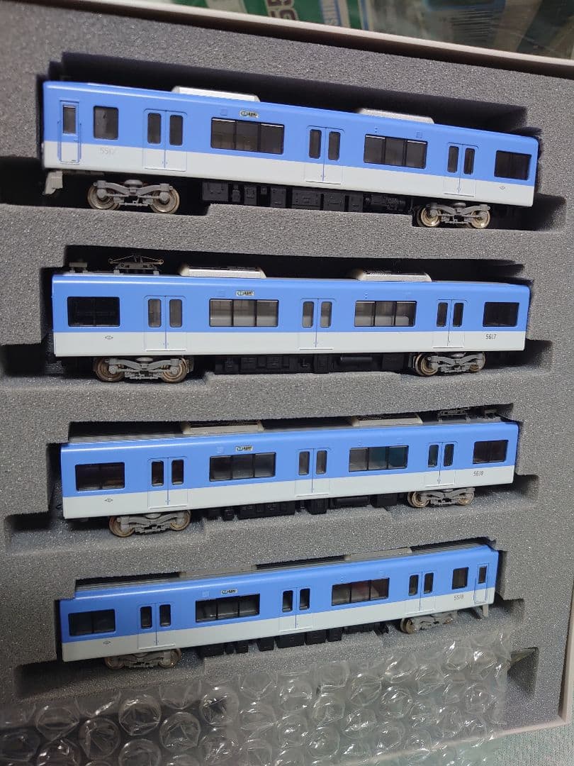 4両 HG密連付 阪神 5500系 シンボルマーク取付 高輝度ライト化仕上済