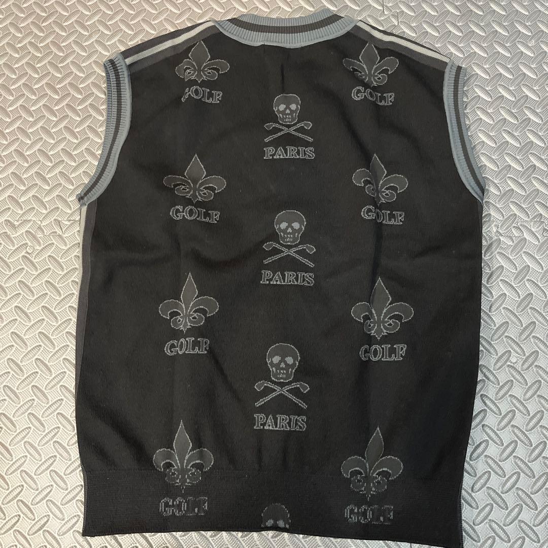 極美品　マークアンドロナ　ニットベスト　50